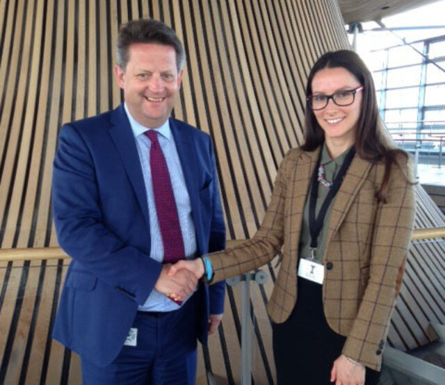 Alun Davies A Ffion Pritchard